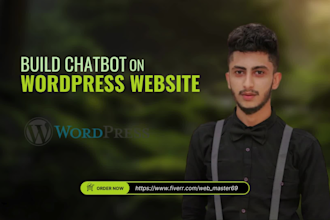 build chatgpt chatbot on wordpress and quick support
