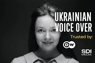 record professional ukrainian voice over
