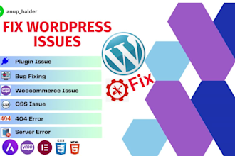 fix wordpress issues and backup, errors, bugs and ssl problems