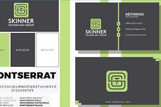 make logo, t shirt, and business card design for startup company