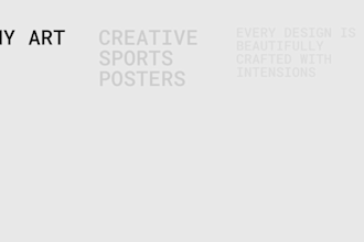 design custom sports posters for events, and promotions