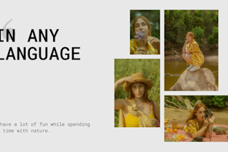 add subtitles and translate any video in english, germen, spanish any language