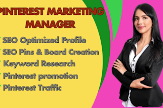 be your SEO expert and pinterest marketing manager