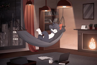 create lofi loop animation