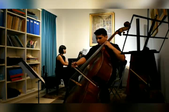 record what you ask me with my double bass