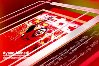 professional 3d broadcast, news, sports, and TV programs intro designer