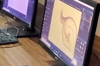 create 2d and 3d cnc design files