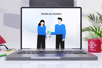 make 2d 3d website animated explainer, 3d website character animation, cinema 4d