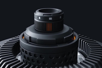 create cgi 3d product animation, 3d industrial, blender rendering and modelling