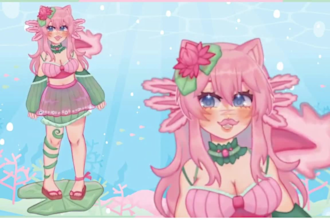 design and rig live 2d vtuber model 2dvtuber model vtuber commission 2d anime