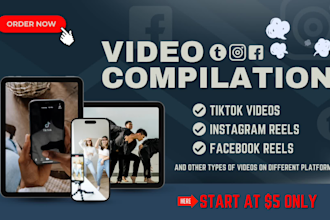find and make funny viral tiktok video compilation