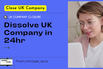 close, dissolve or strike off UK ltd company