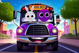 do 3d animation for kids, music, rhymes, songs videos ai generated