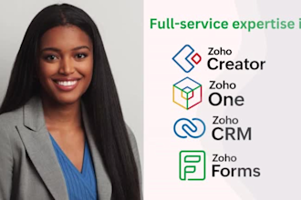 design zoho creator apps, forms, customize zoho crm, zoho one