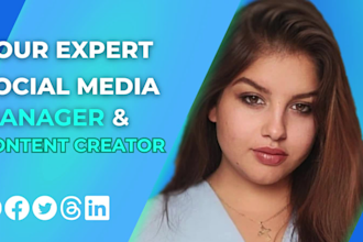 be your expert facebook manger and content creator