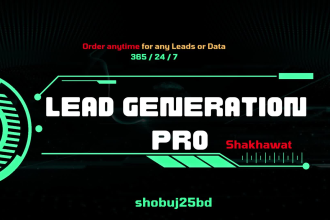 do b2b lead generation for any business