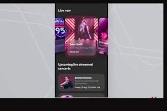 develop a live streaming app music app music streaming app