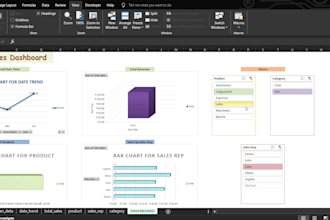 create, automate, and analyze excel spreadsheets for you