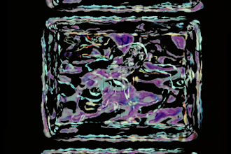 create an animated abstract music video