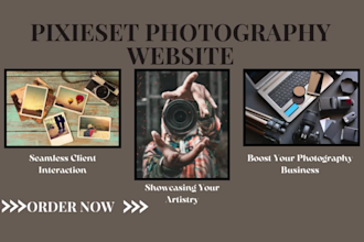 design stunning photography website pixieset  galleries for photographers showit