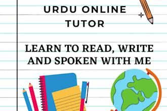 be your online english and urdu teacher