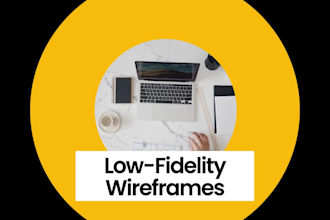 design wireframe for your mobile app