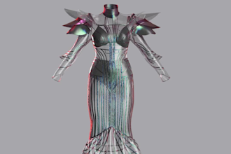 design all kind of 3d garment for you