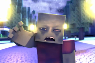 do you a 3d minecraft animation for short music video, cinematic intro for you