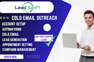 set up instantly ai leadswift cold email outreach automation and lead generation