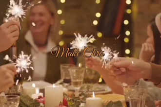 edit your christmas videos and happy new year 2024