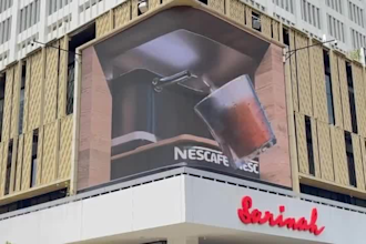 do 3d anamorphic animation cgi fooh billboard animation 3d led screen 3d led