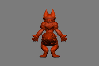 do your 3d fursona