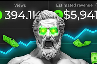 quickly create faceless stoicism youtube automation channel, cashcow videos