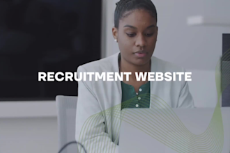 develop recruitment website, human resources website, job board website