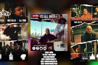 make instagram music video promo, previews, trailer, teaser post or story etc