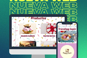 create a web site to give you presence and visibility
