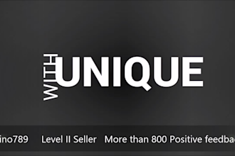create a unique kinetic typography video for your business