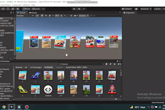 design game graphic or apps UI, UX, gui, icon, game button and game screenshot