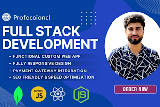 build web app using reactjs, nodejs , mongodb, expressjs