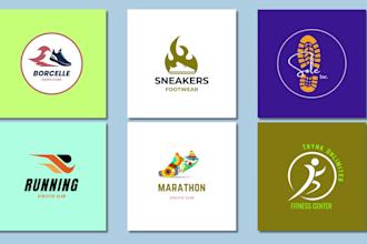 design sneakers brand logo