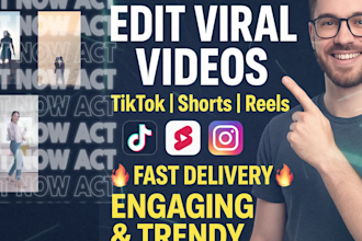 short video for tiktok, reels and youtube shorts