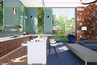 create interior walkthrough, animation,