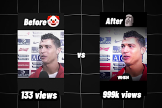 edit viral style caption videos for social media