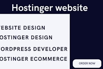 do hostinger website and hostinger redesign