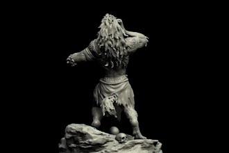 build 3d modeling 3d sculpting 3d printing miniature, sculpture, printable stl