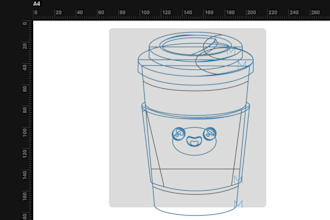 make cute vector illustrations and clip art