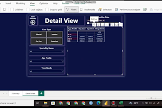 build an automated power bi dashboard and report with kpis