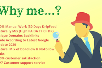 build 7 guest post backlinks on high da sites with 7 articles