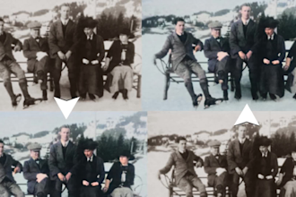 restore photo color, colorize, repair, modify damaged images