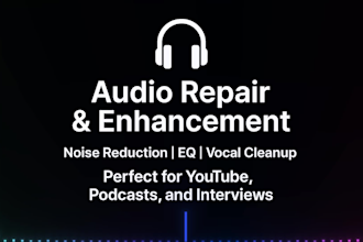 clean, repair, and enhance your audio
